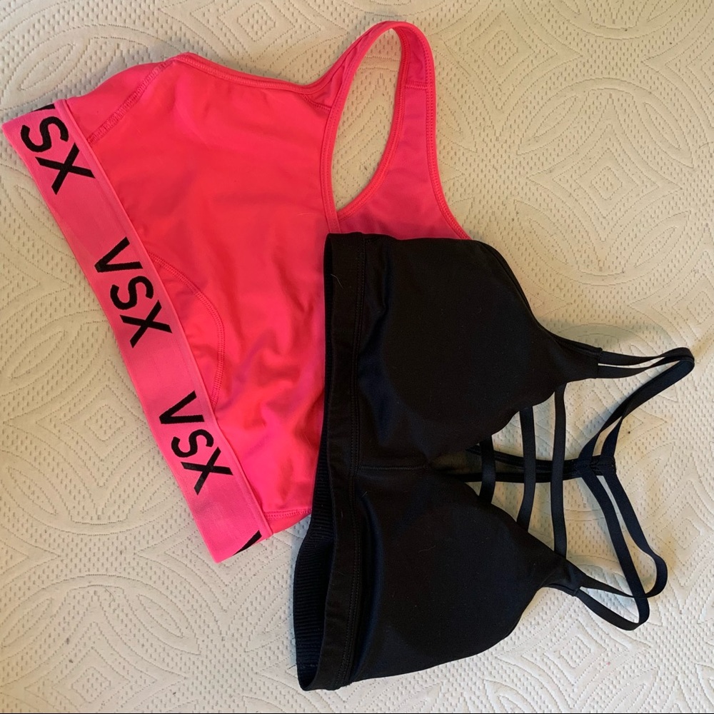 VSX sports bras size medium (2)